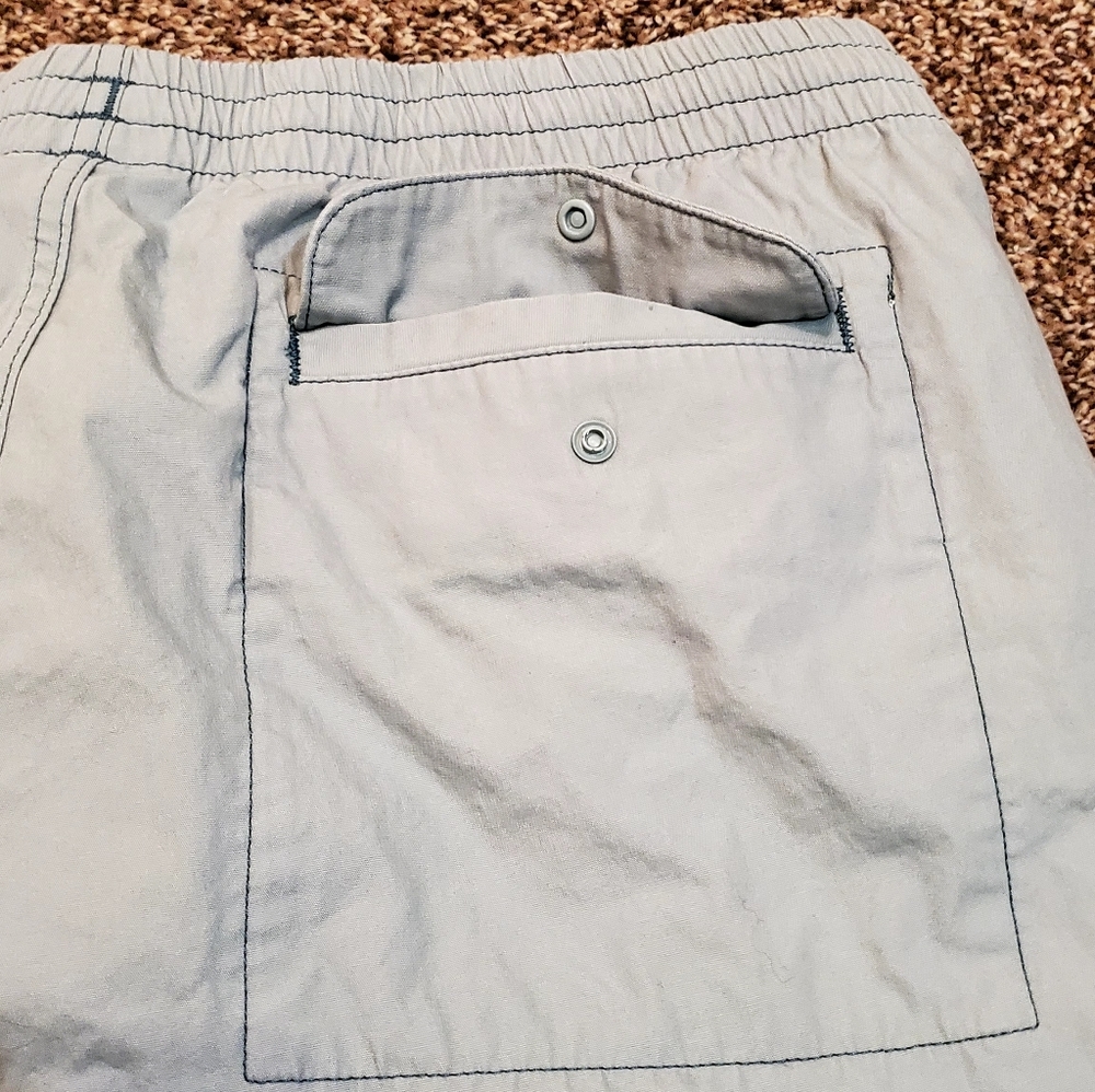 Patagonia Shorts Size XL Men's Blueish Gray With Pockets - Picture 3 of 10